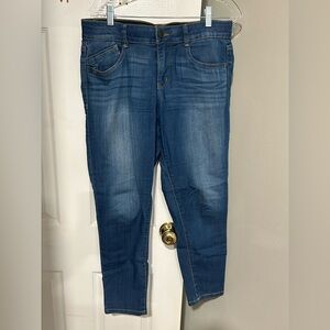 Wit & Wisdom Dark Blue Skinny Jeans